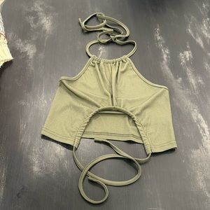 Joress Cropped Halter Top